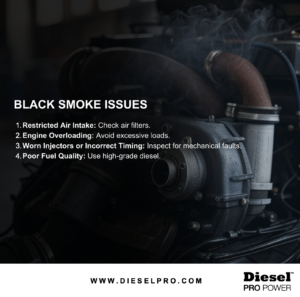 Causes Of Black Smoke In Marine Diesel Engines